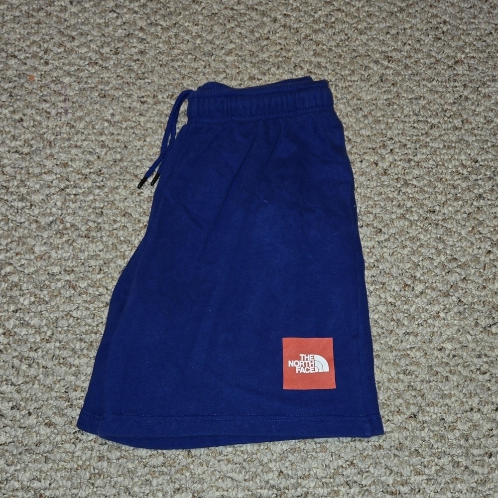 The North Face Men's Never Stop Short Bolt Blue Fleece Shorts Size Medium